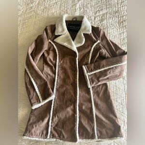 Leather Vintage Coat
